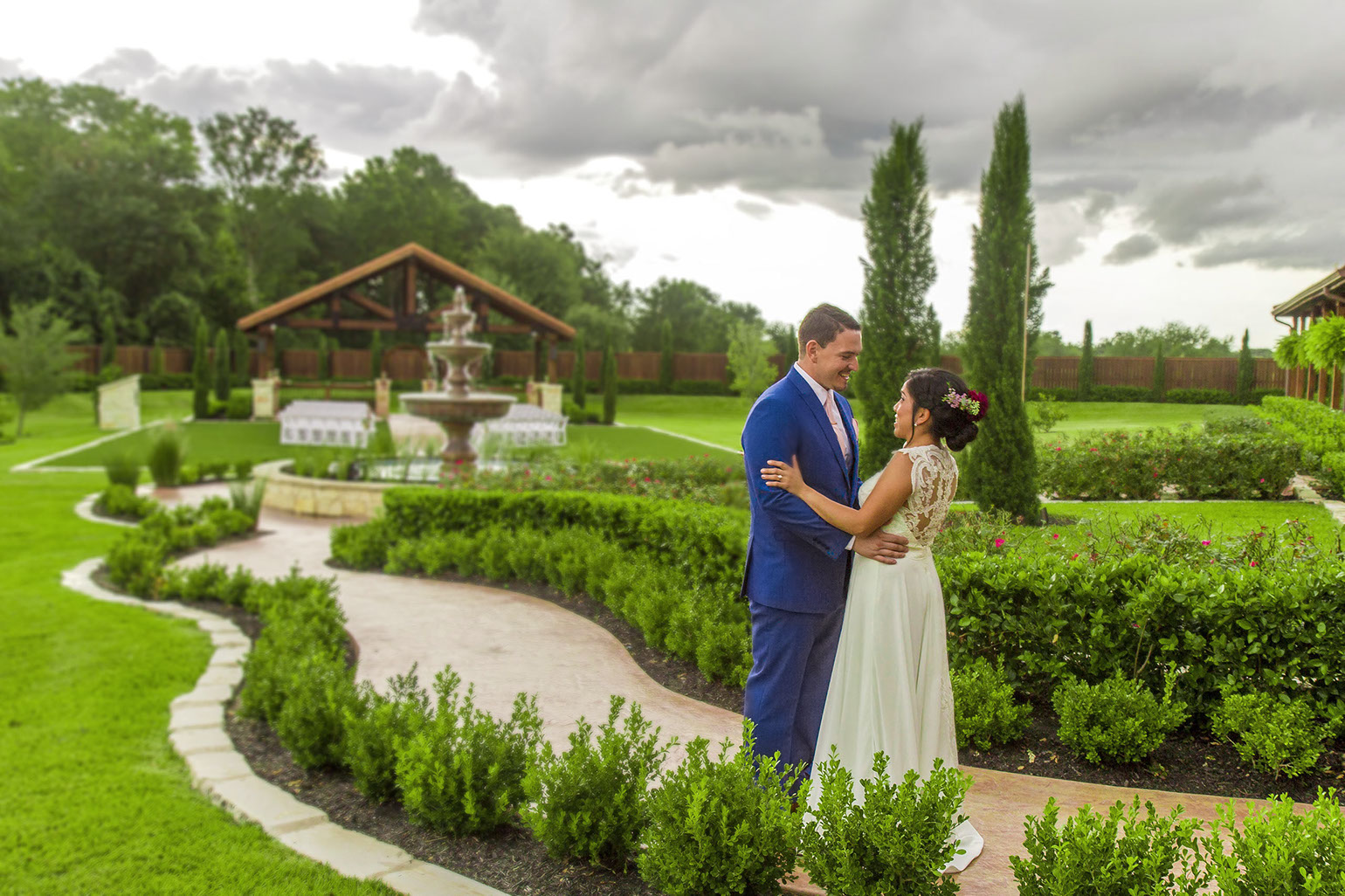 Tuscan wedding setup the Geneva photographer